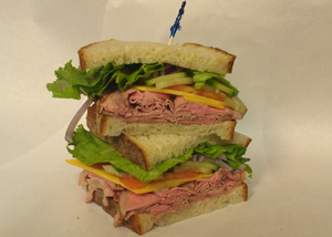 photo: deli sandwich, Phil's Uptown Meat Market