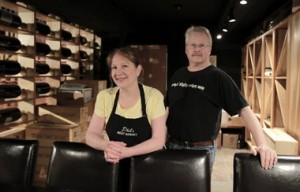 photo: Becky Mosley and George Hessong, Phil's Uptown Meat Market—photo by Ross William Hamilton, The Oregonian